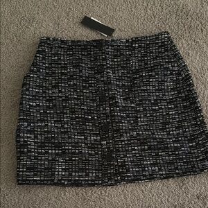 Chic Black and White Women's Skirt